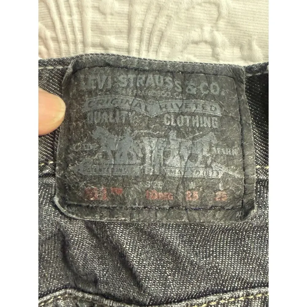 Boys Levi's Gray 511 Jeans Size 10 25x25